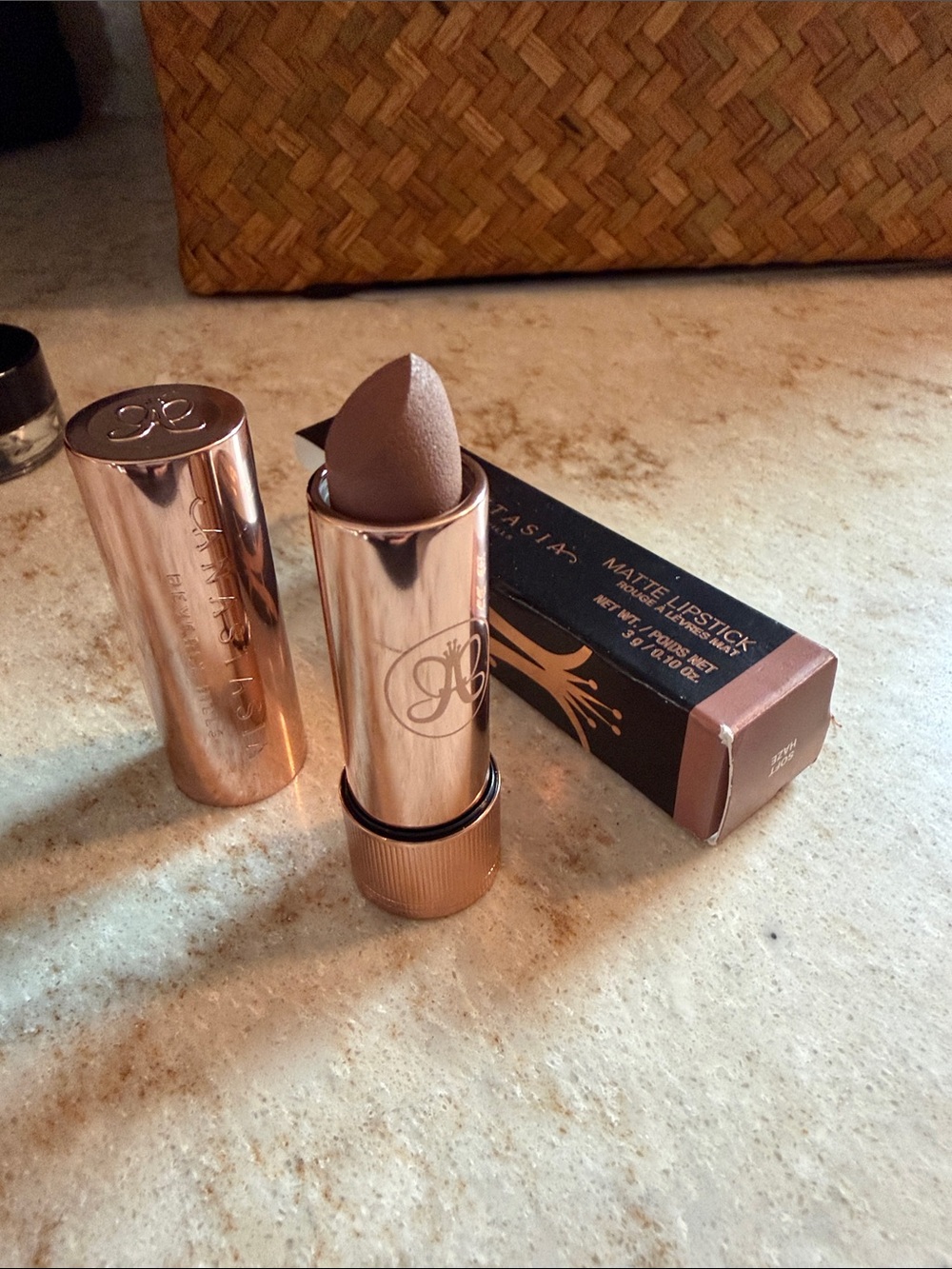 Anastasia Beverly Hills Matte Lipstick — Soft Haze / Warm Brown